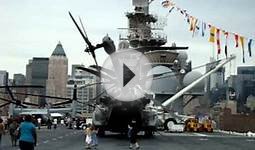 Aircraft carrier in New York