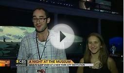 American Museum of Natural History hosts sleepover for