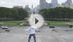 Me @ Rocky Steps - Philadelphia Museum of Art (Aug. 2007)