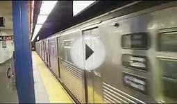 New York Subway &quot;C&quot; Train at Museum